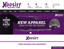 Tablet Screenshot of hoosiertire.com